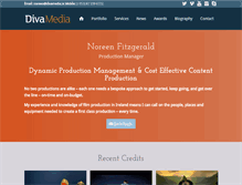 Tablet Screenshot of divamedia.ie
